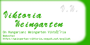 viktoria weingarten business card